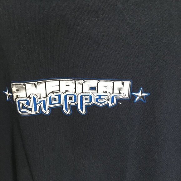Mad Engine American Chopper "Jet Bike" Men's Pullover Short Sleeve Tee Sz XL - Picture 6 of 8